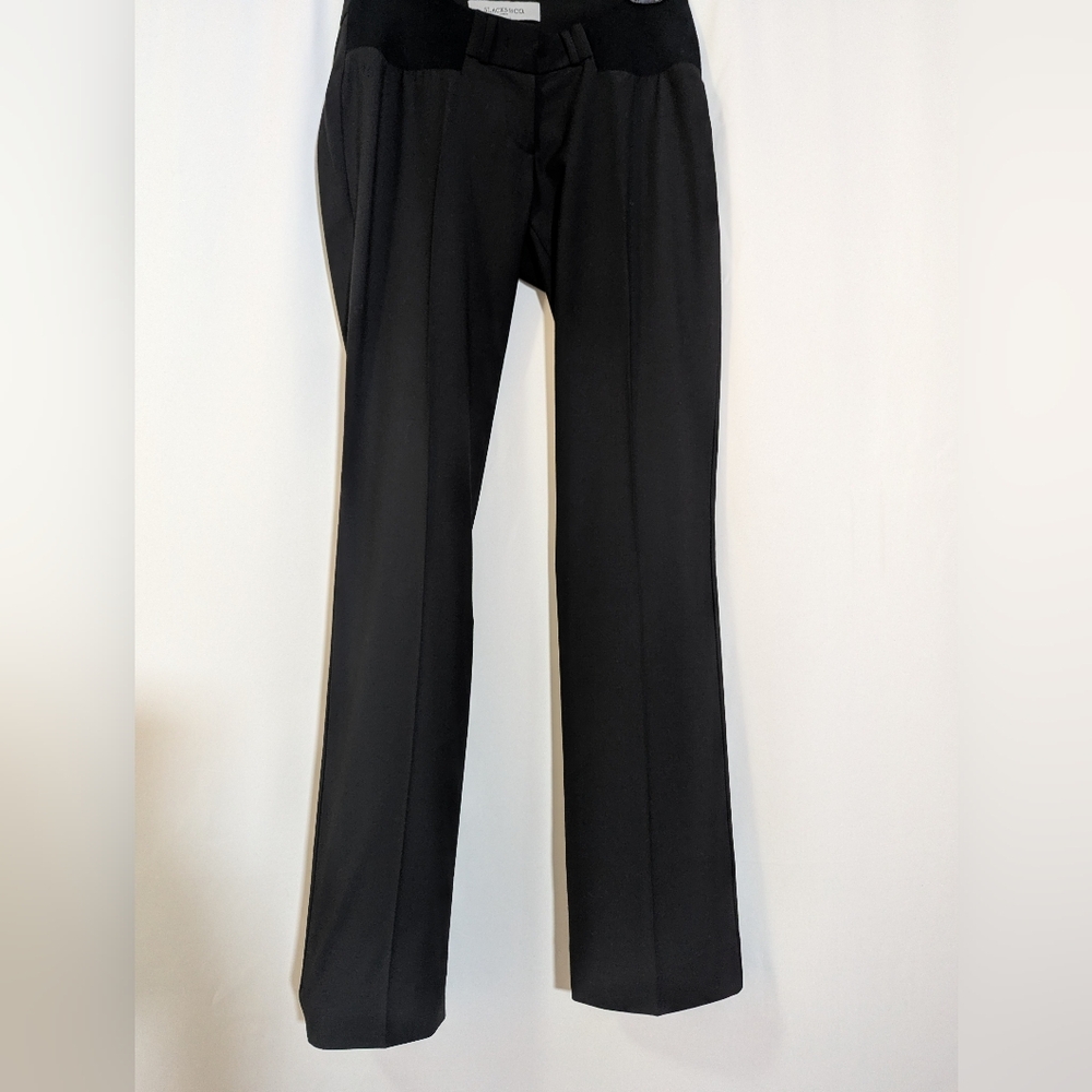 Slacks &Co Maternity Black Dress Pants, Size 27